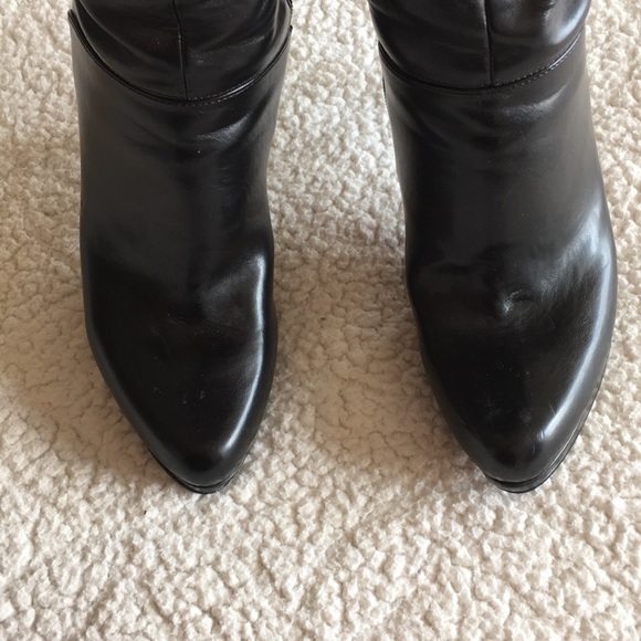 Nine West Women's Leather Boots Size 10 M - Picture 3 of 6